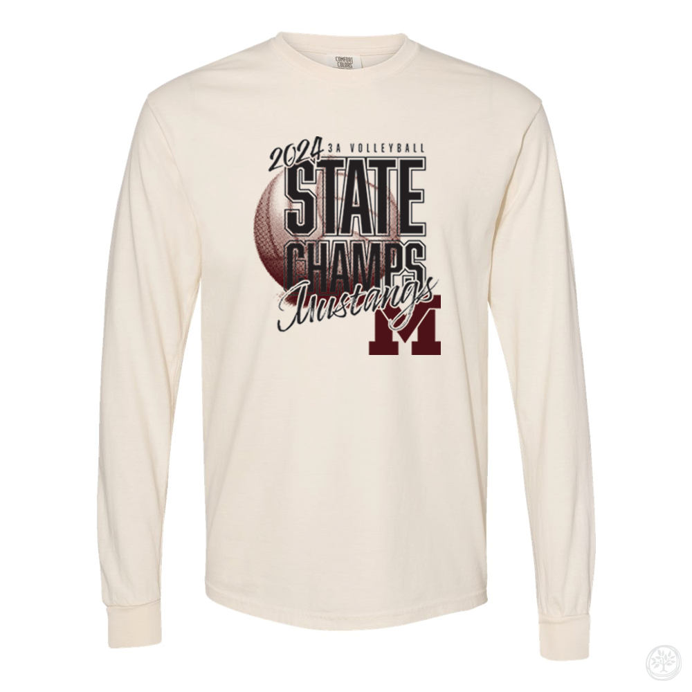 MVVB State Champs - Comfort Colors L/S Tee